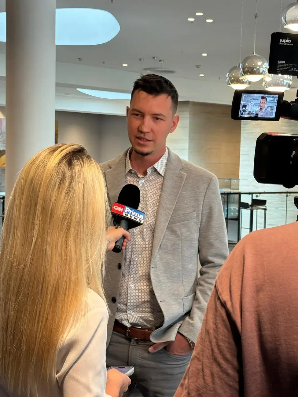 Rozhovor pro CNN Prima News